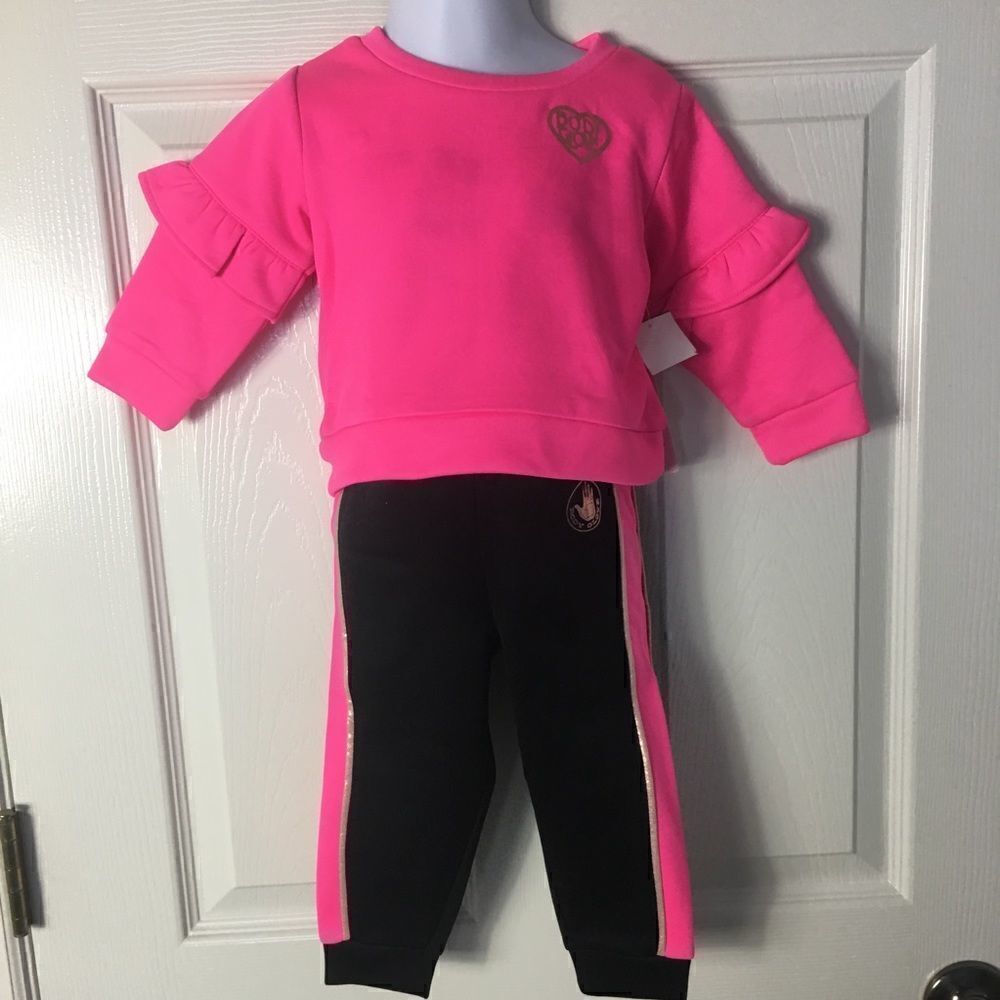 BODY GLOVE Active Wear Girls 12M 2pc Set